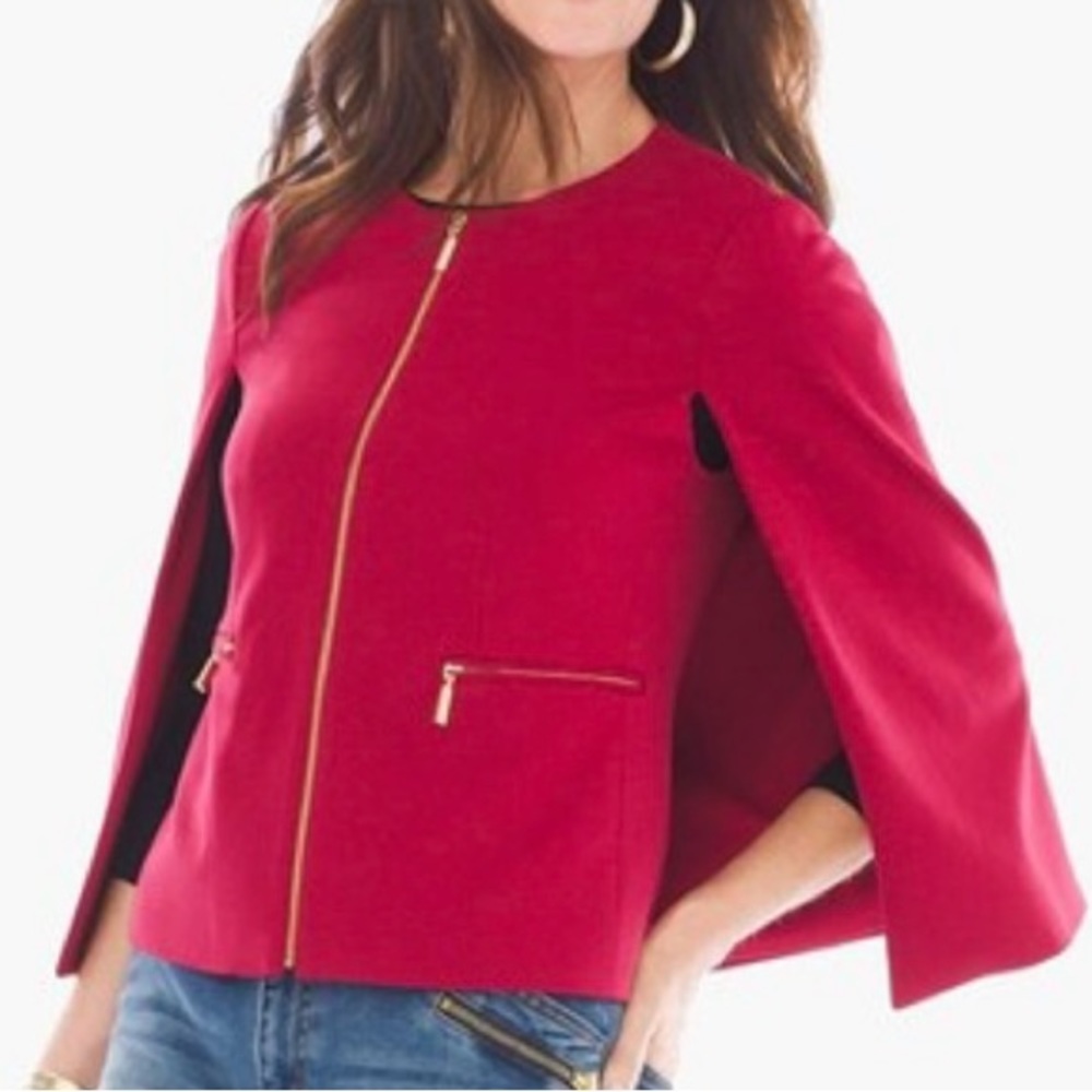 Chico’s ponte cape size zero in excellent condition